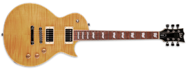 LTD Standard Series EC256FM Vintage Natural 6-String Electric Guitar  